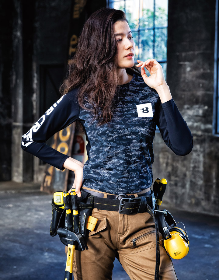 バートル 4055 コンプレッション インナー アイスフィッテッド 春夏