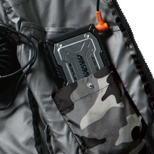 限定カラー】バートル LAC1156 半袖ファン付き作業服セット