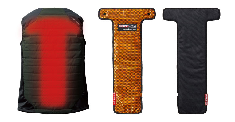 バートル TC250 サーモクラフト 電熱パット 京セラ製 2020新商品｜作業