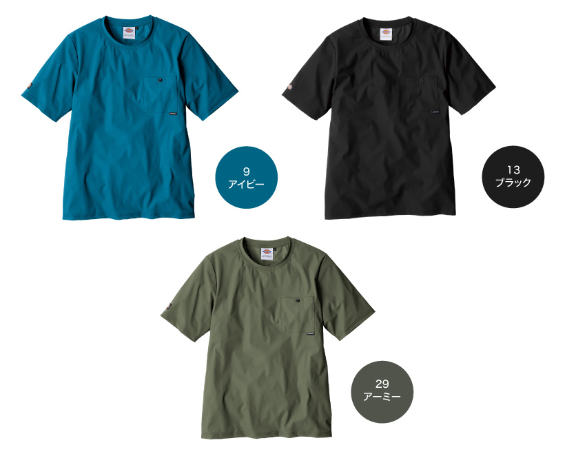  Dickies D-21007 カラーバリエーション