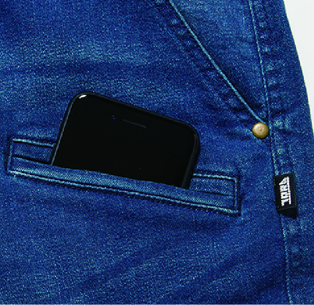寅壱 TORAICHI 8950-219 デニムカーゴパンツ ポイントその2