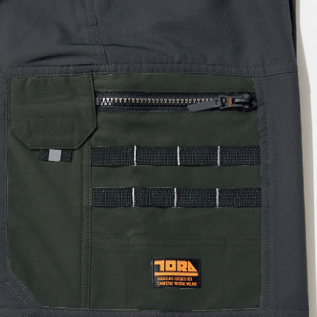 寅壱 TORAICHI 9274-219 カーゴパンツ 軽撥水 ストレッチ 春夏 ポイントその4