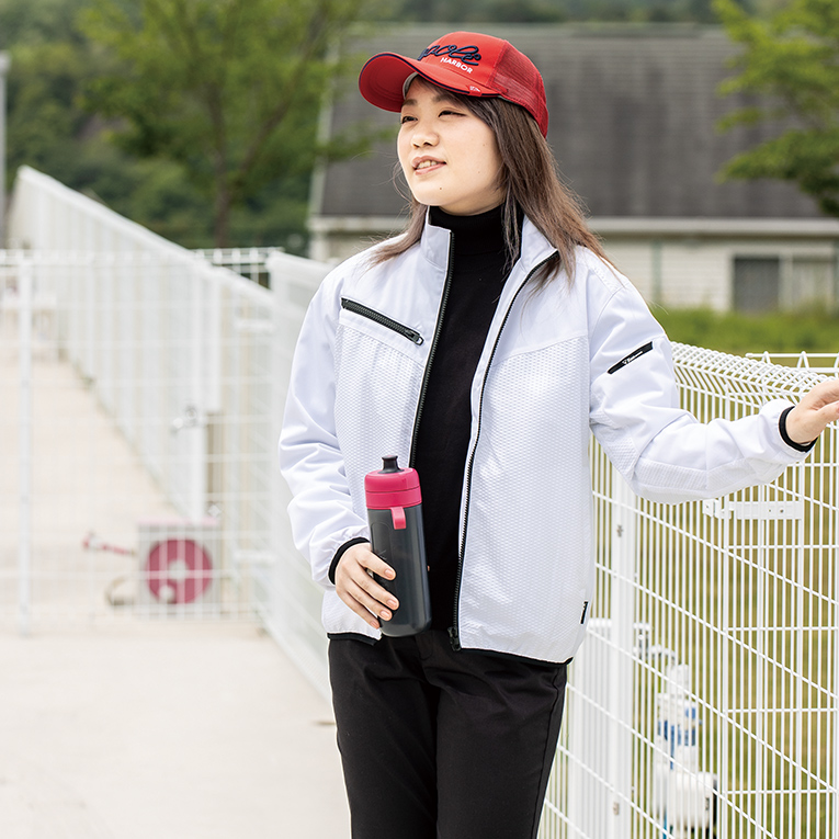 ジーベック163着用イメージ