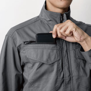 XEBEC ジーベック 1694 長袖ブルゾン 春夏 帯電防止 清涼素材