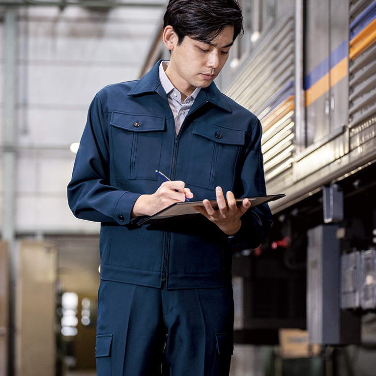 ジーベック] 作業服(ジャケット) 7570-10-L コン L 楽天市場】7570 DF