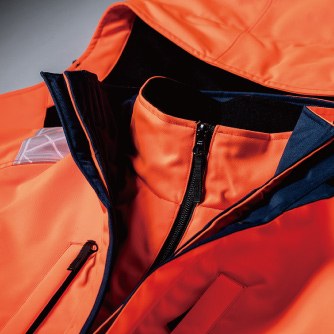 ジーベック 高視認防水防寒ブルゾン 802 全天候対応 透湿 再帰性反射材