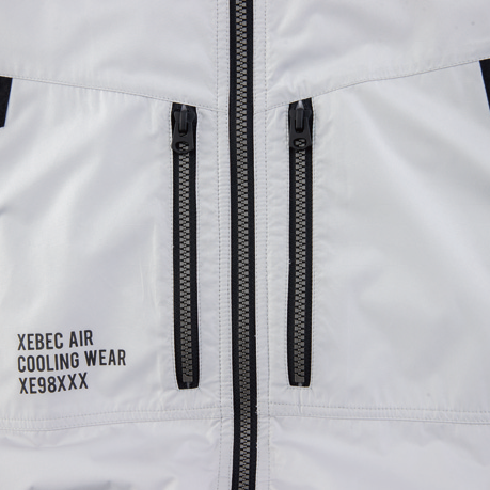 空調服 ファン・バッテリーフルセット(最大25V) XS25011 半袖