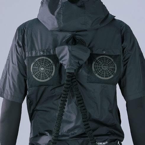 空調服 74400 ファンバッテリーセット(最大7.2V) LISUPERJ