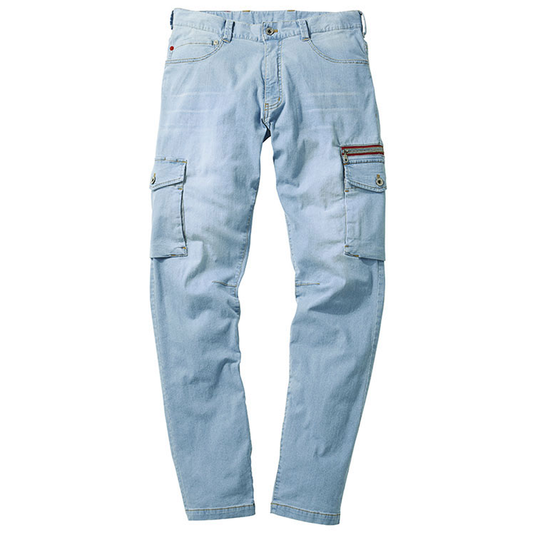Jawin 56900 56902 上下セット 自重堂 作業着 作業服 ブルゾン カーゴパンツ 春夏 ストレッチ デニム 接触冷感